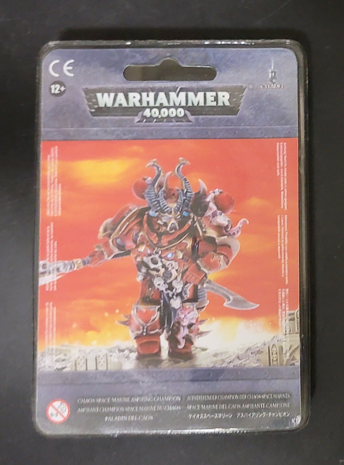 Games Workshop Warhammer 40,000 Chaos Space Marine Aspiring Champion NIB Sealed