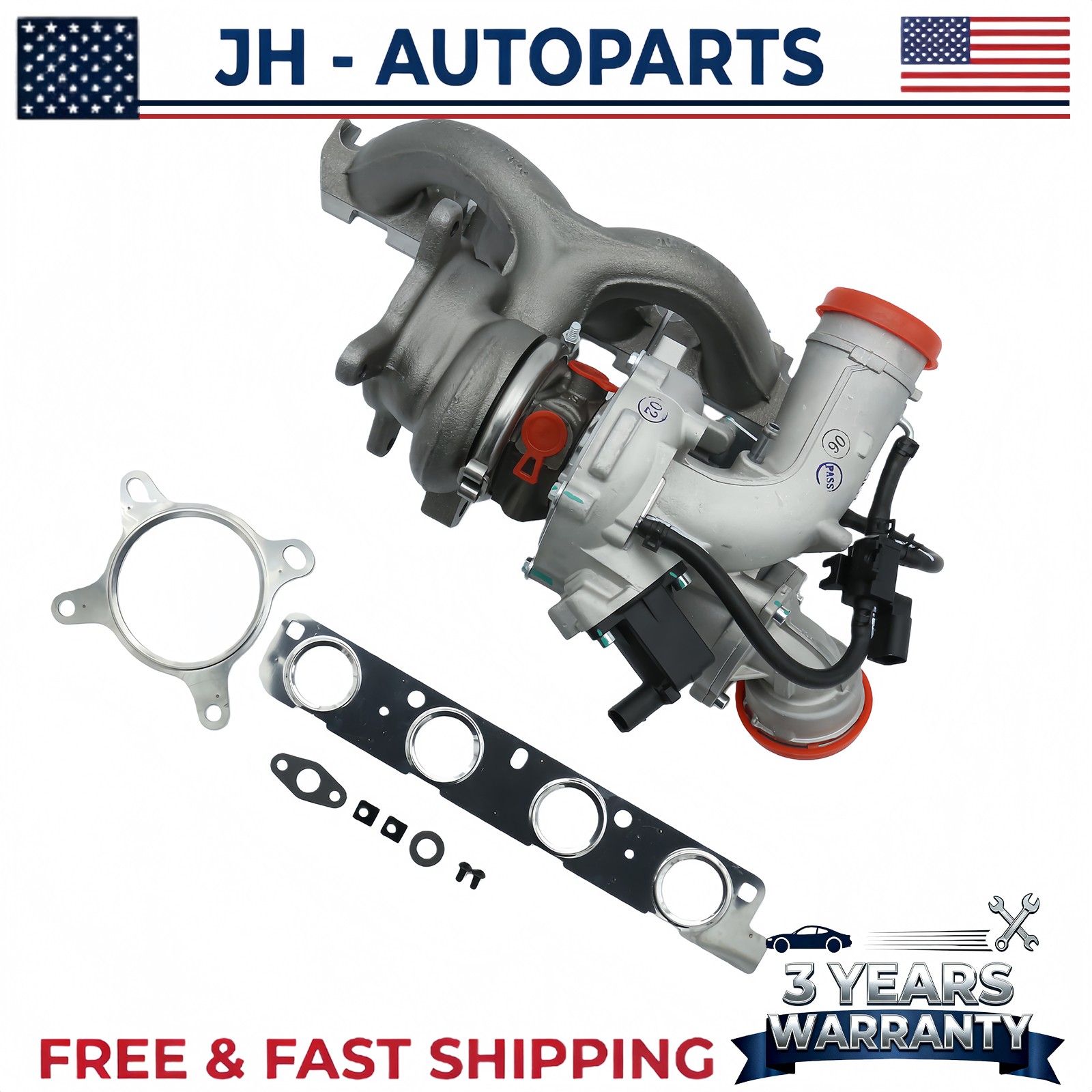 RHF5 Turbo Turbocharger 2.0 For VW Jetta GLI Passat Beetle Tiguan Audi DOHC CCTA