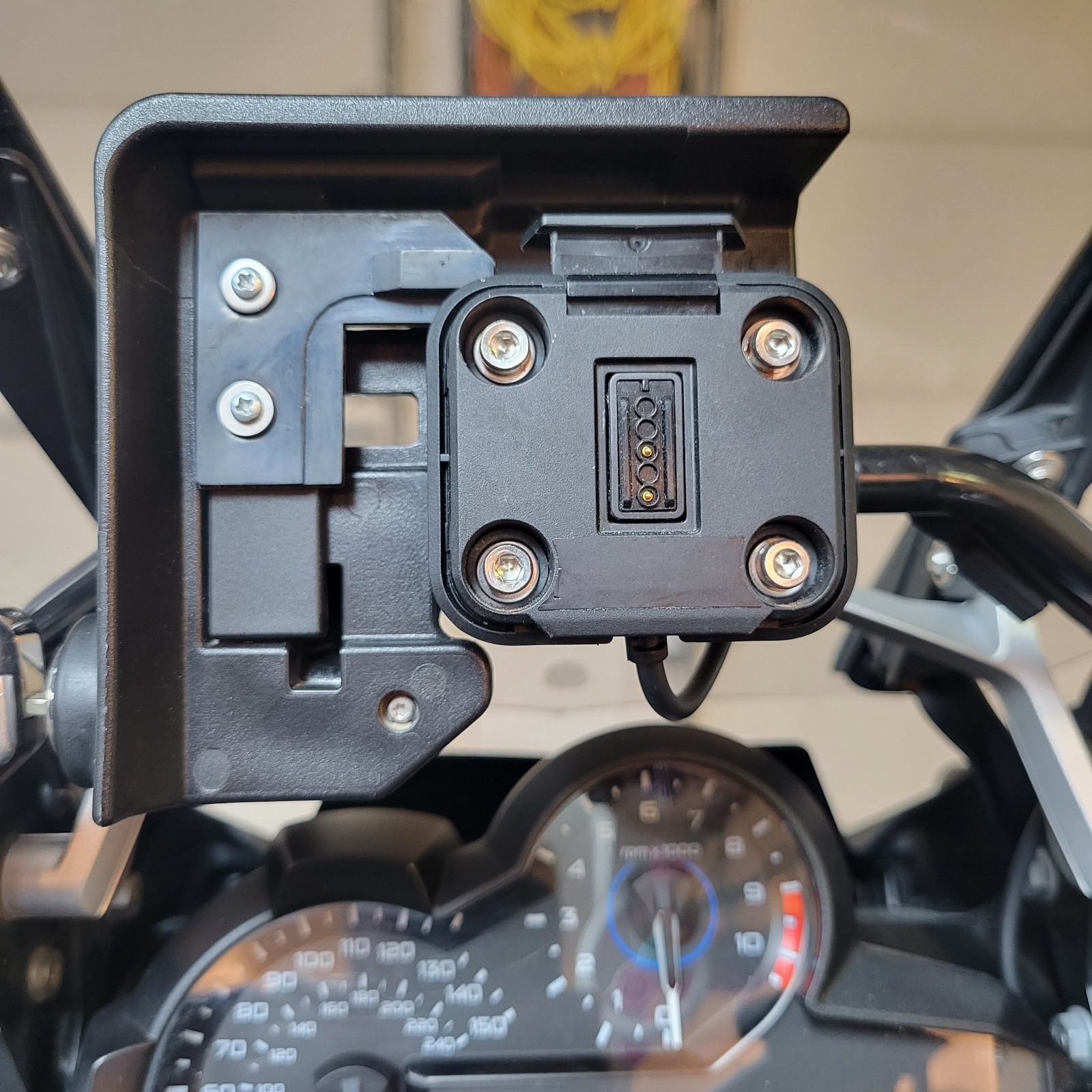 Garmin Zumo XT/XT2/XT3 Adapter for BMW NAV locking GPS Mount - MADE in the USA-