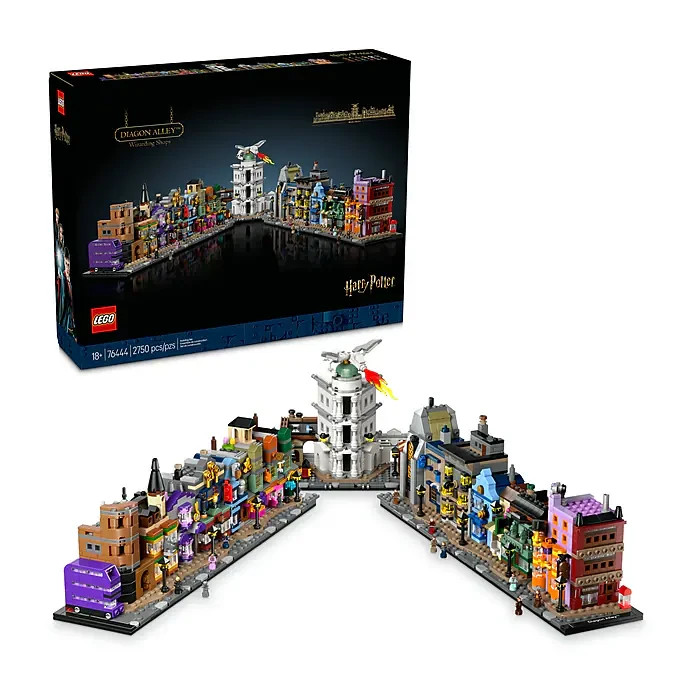 SALE- LEGO Harry Potter Diagon Alley Wizarding Shops, 2750 Pieces (76444) SALE- LEGO Harry Potter Diagon Alley Wizarding Shops, 2750 Pieces (76444)