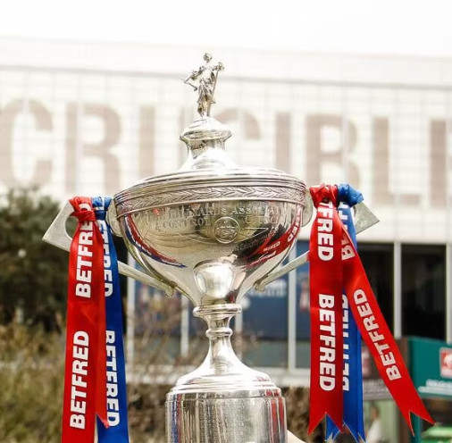 World Snooker Championship Trophy 40cm Handmade Collectible Cup For Snooker Fan