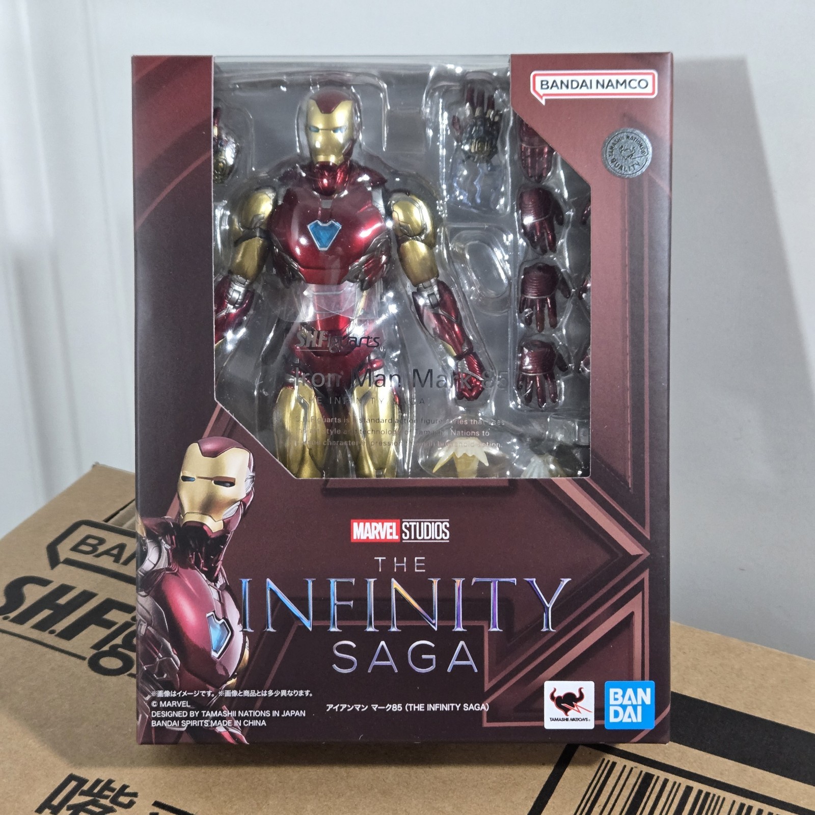 (In Hand USA) SH Figuarts Marvel MCU Iron Man 85 Infinity Saga NEW (In Hand USA) SH Figuarts Marvel MCU Iron Man 85 Infinity Saga NEW