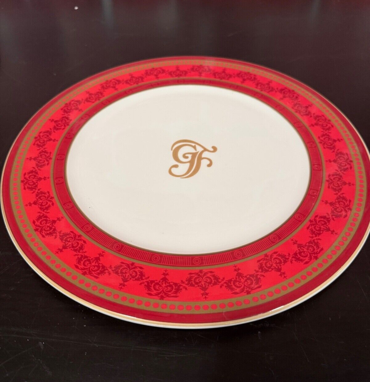 The Grand Floridian Original Disney Prop Dinner Plate from Resort The Grand Floridian Original Disney Prop Dinner Plate from Resort
