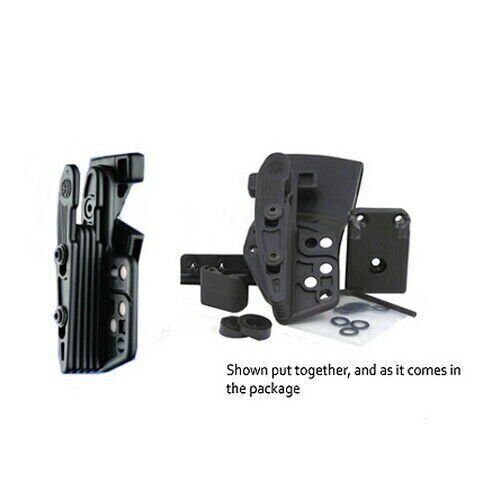 Hogue 00500 PowerSpeed Universal Speed Holster OWB Black Belt Clip Ambi