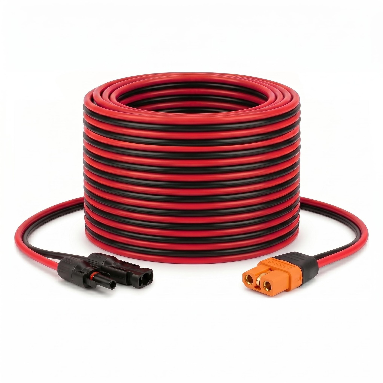 MOOKEERF Solar to XT60i Cable 10AWG 25FT Panel 25FT,