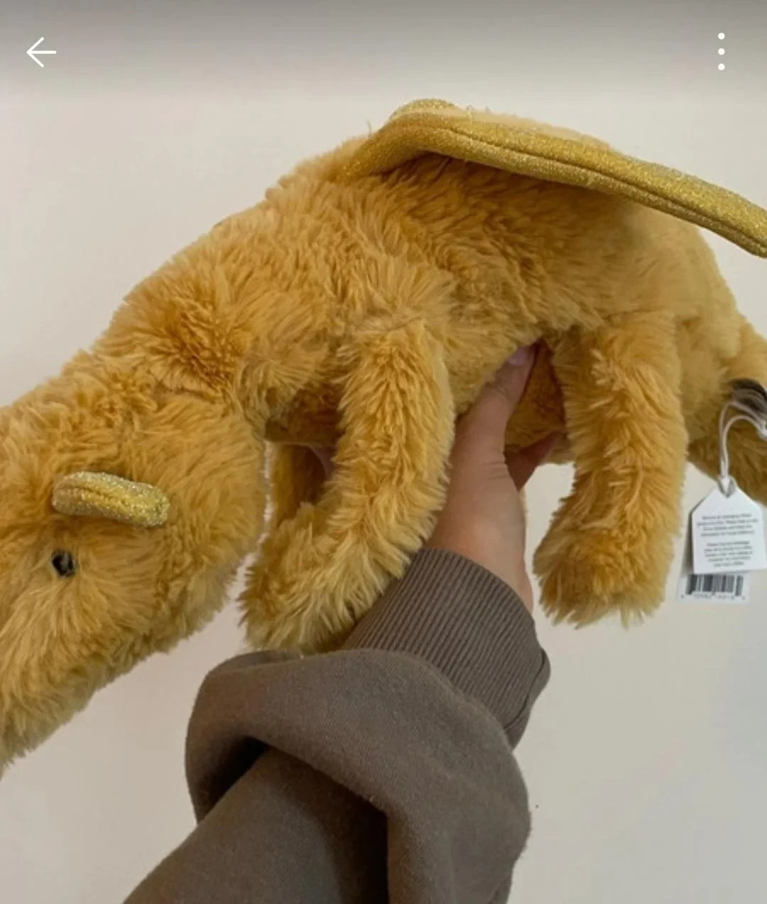 Jellycat Golden Dragon Huge (66cm) - New & Authentic Jellycat Golden Dragon Huge (66cm) - New & Authentic