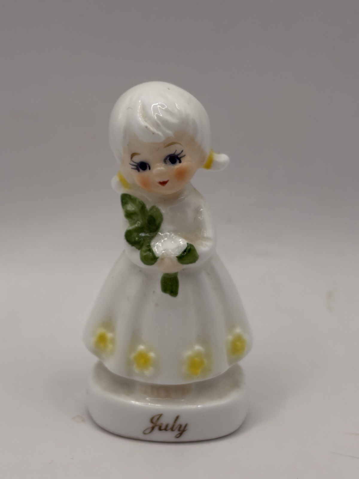 VTG July Birthday Girl Figurine VTG July Birthday Girl Figurine