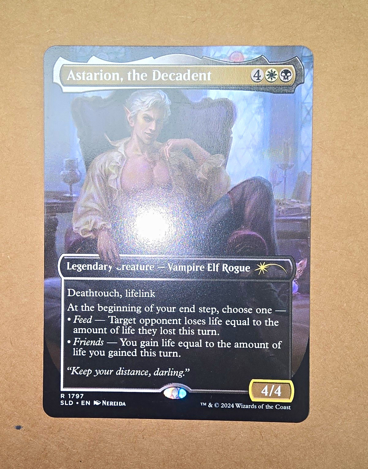 MTG SLD Astarion, the Decadent #1797 NF NM/M MTG SLD Astarion, the Decadent #1797 NF NM/M