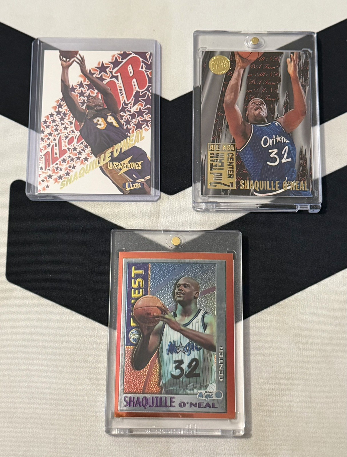 1997-98 FLEER ULTRA SHAQUILLE O'NEAL SHAQ ULTRABILITIES ALL STAR #4 + 2 READ ‼️ 1997-98 FLEER ULTRA SHAQUILLE O'NEAL SHAQ ULTRABILITIES ALL STAR #4 + 2 READ ‼️