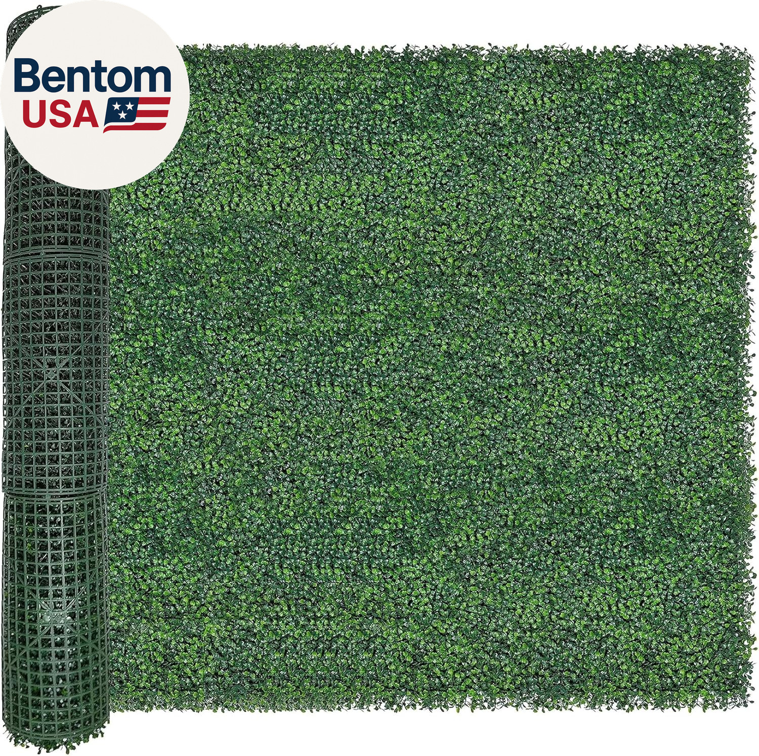 (33Sqft) Artificial Light Green Grass Wall Decor, Hedge Leaf Boxwood Roll Panels (33Sqft) Artificial Light Green Grass Wall Decor, Hedge Leaf Boxwood Roll Panels