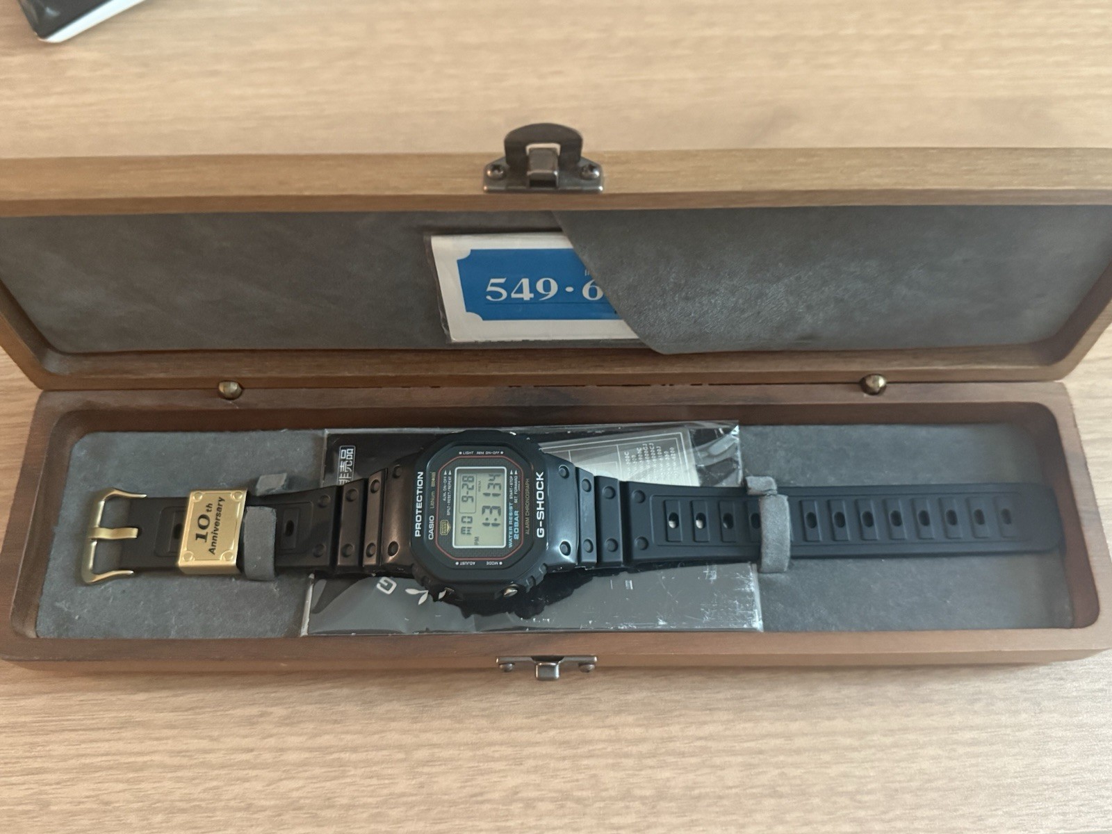 CASIO G-SHOCK DW-1983 10th Anniversary 1993 Module 691 Japan Complete Box Rare