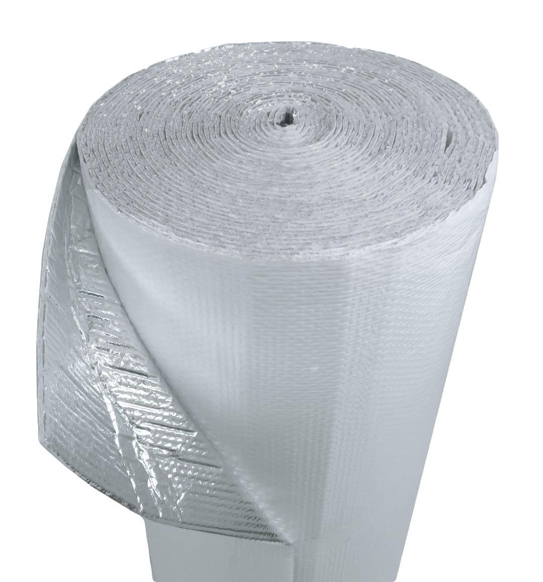 72INCH (6ft wide) WHITE Single Bubble Reflective Insulation ROLL 200SQFT R7-21