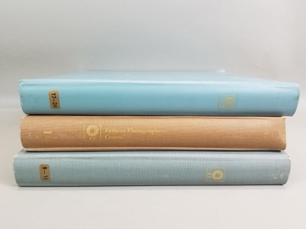 Richard Avedon Famous Photographers Course 1964 Vintage Binders Set of 3
