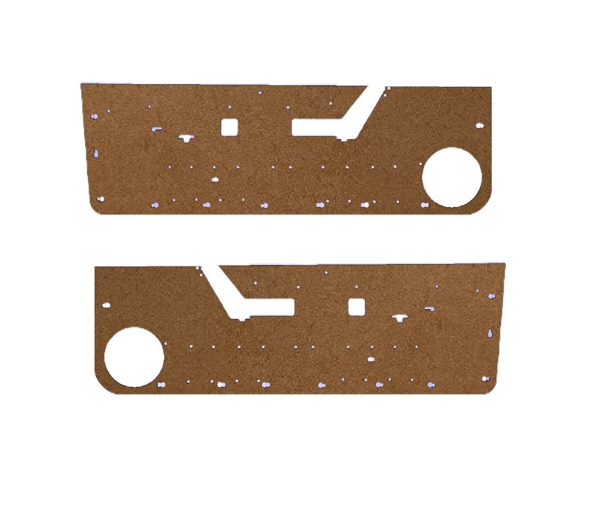 1987-1993 Late Model Foxbody Ford Mustang Door Panel Cards - 
