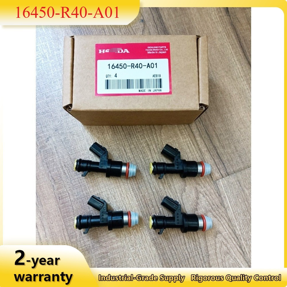 4Pcs Fuel Injectors 16450R40A01 Fits For Acura ILX 2013-2015 TSX 09-12 authentic