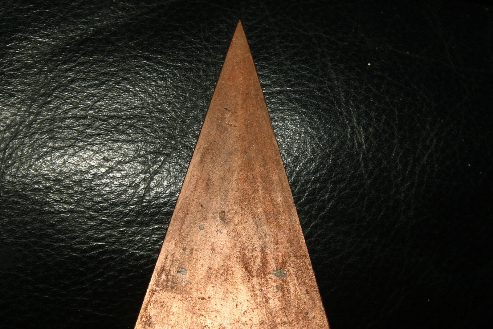 RARE OLD MONGO PEOPLE COPPER SPEAR CURRENCY R.D.CONGO. 21,5 CM RARE OLD MONGO PEOPLE COPPER SPEAR CURRENCY R.D.CONGO. 21,5 CM