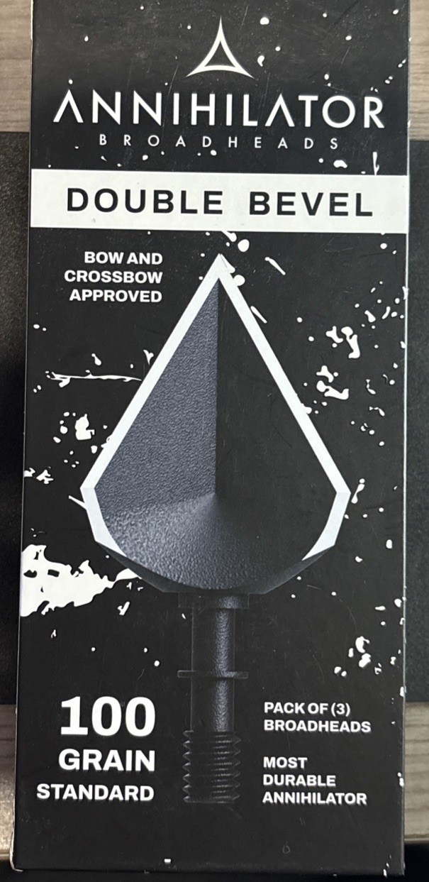 Broadhead Annihilator DOUBLE BEVEL 100 Arrow Broad Head Broadhead Annihilator DOUBLE BEVEL 100 Arrow Broad Head