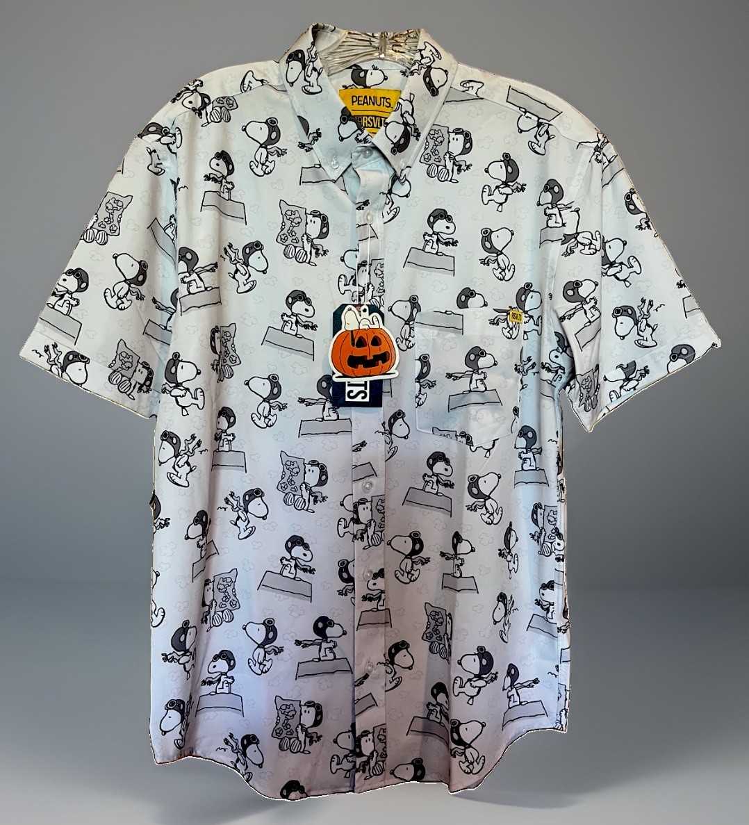 RSVLTS Peanuts “The Flying Ace” Men’s M Kunuflex Shirt Snoopy, Peanuts ~ NWT RSVLTS Peanuts “The Flying Ace” Men’s M Kunuflex Shirt Snoopy, Peanuts ~ NWT