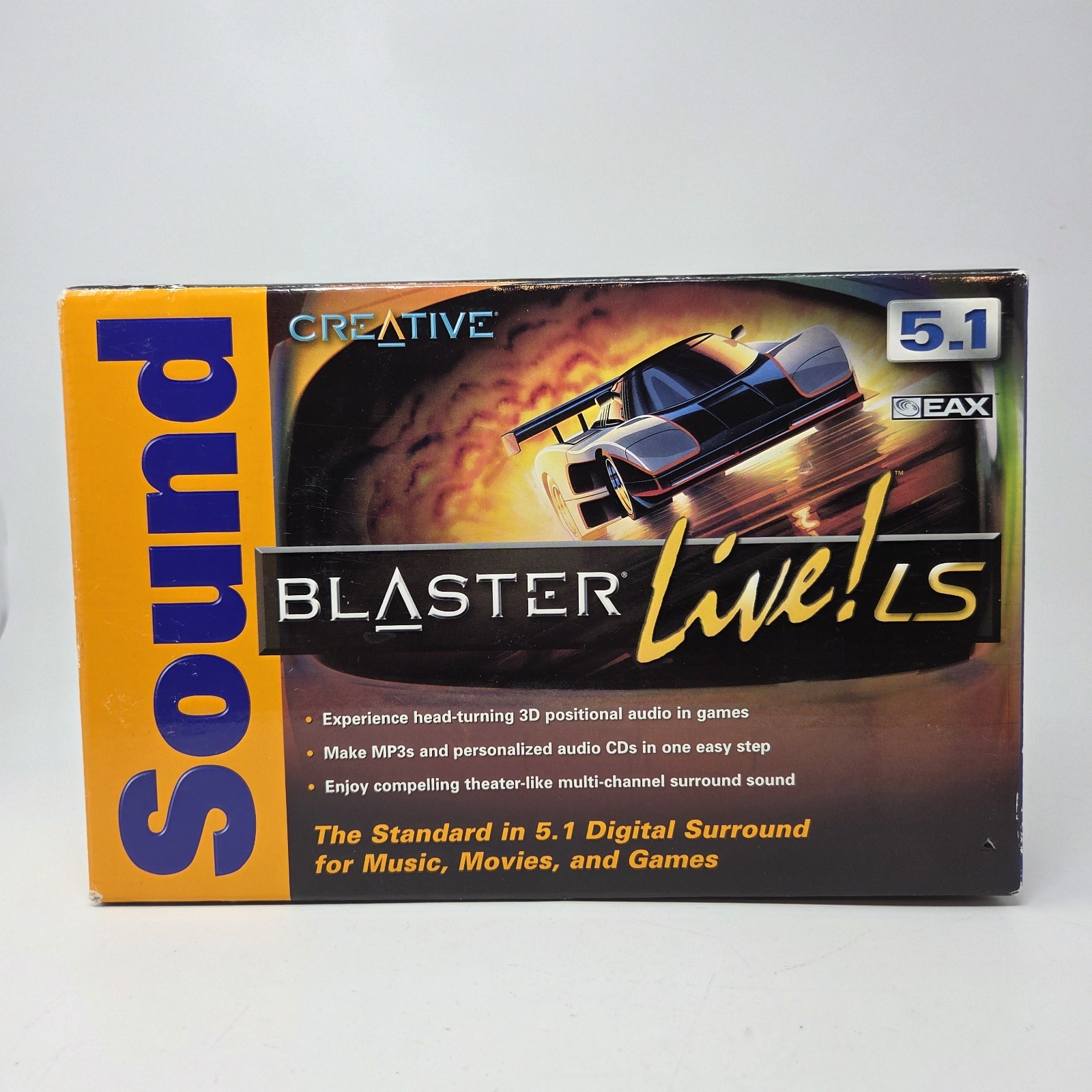 Creative Labs Sound Blaster Live LS 5.1 SB0220 PCI Sound Audio Card In Box Creative Labs Sound Blaster Live LS 5.1 SB0220 PCI Sound Audio Card In Box