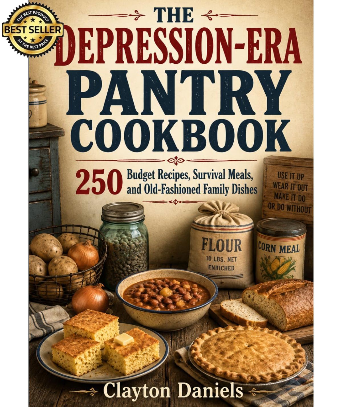 The Depression-Era Pantry Cookbook: 250 Budget Recipes, Survival Meals And Old..