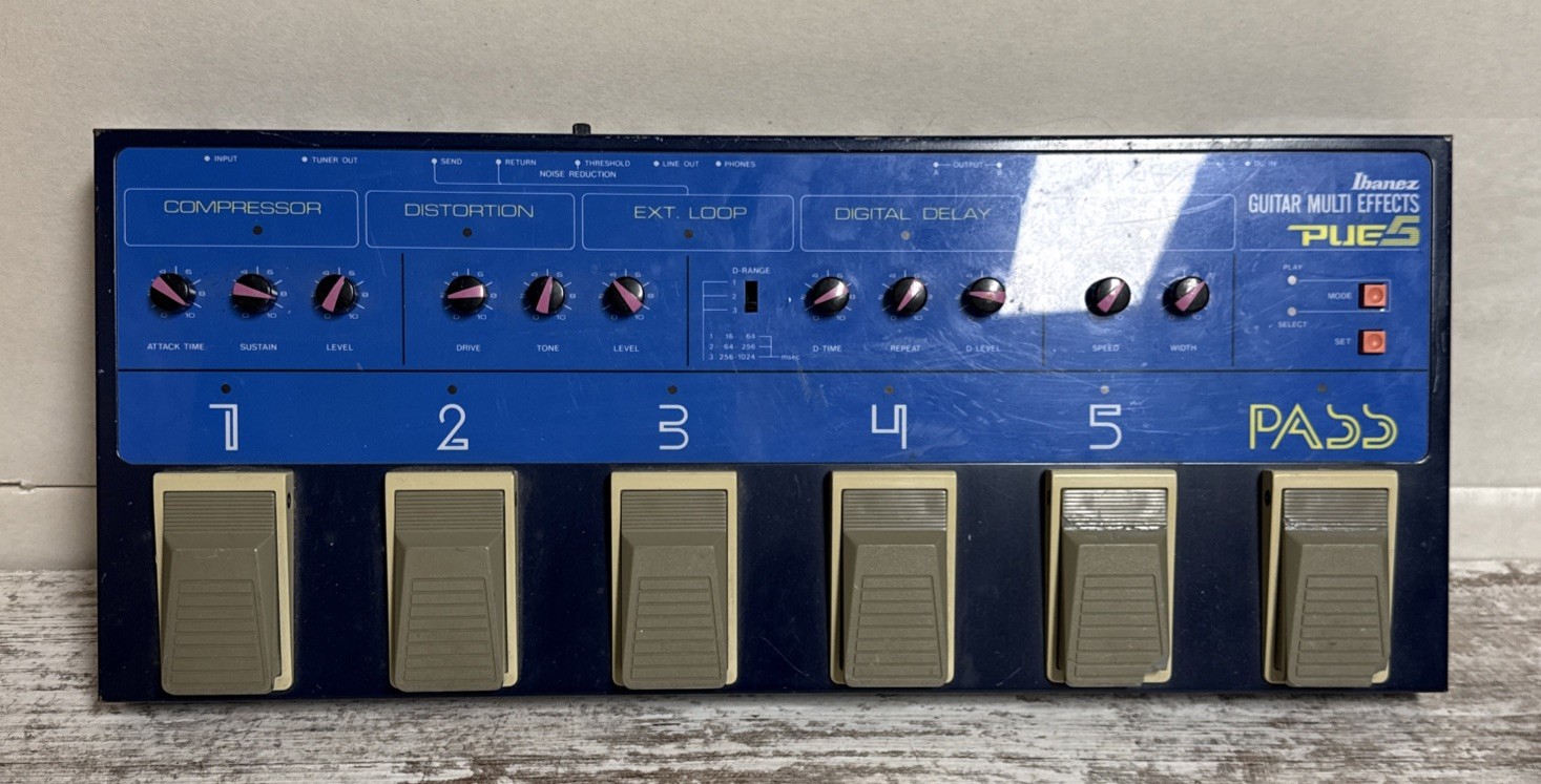 Ibanez PUE5 Multi-effects processor Used See Photos