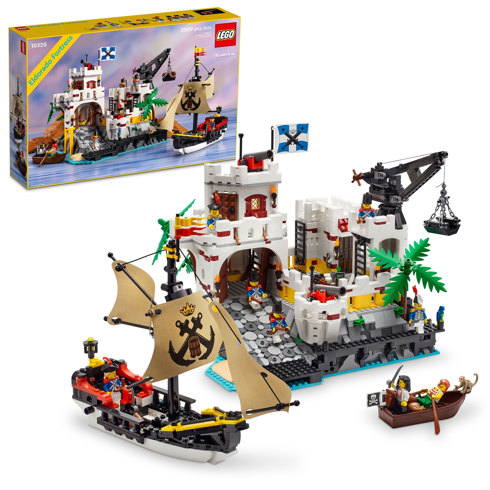 LEGO Icons: Eldorado Fortress 10320 Brand New Sealed LEGO Icons: Eldorado Fortress 10320 Brand New Sealed