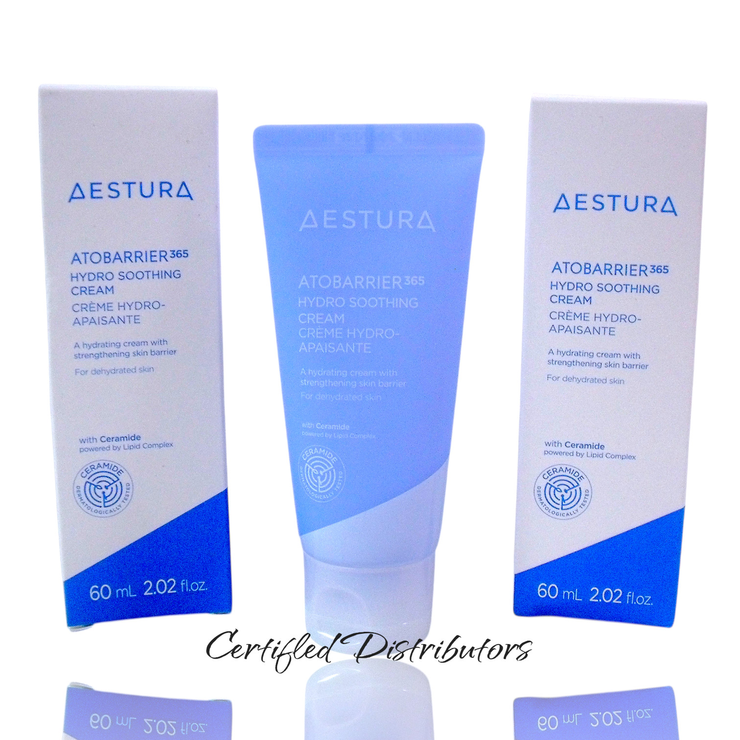 (2-Pack) Genuine AESTURA Atobarrier365 Soothing Cream 2.02 oz New, Exp: 02/2027