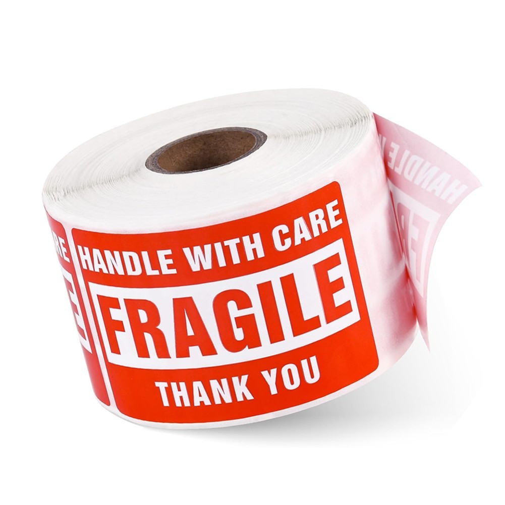2″x3″ 3″x5″ Fragile Stickers Handle With Care Warning Fragile Labels 500/Roll 2″x3″ 3″x5″ Fragile Stickers Handle With Care Warning Fragile Labels 500/Roll