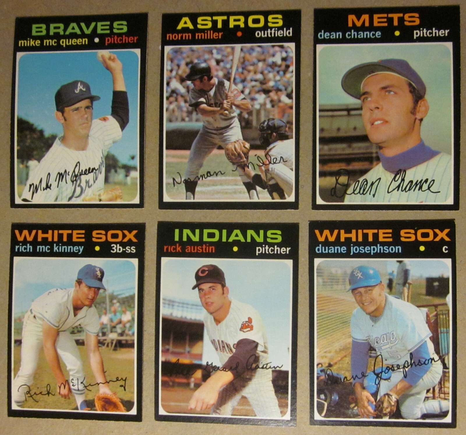 1971 Topps Baseball- Pick Choose Finish Your Set (#1-752) - Ex-Mt, NM