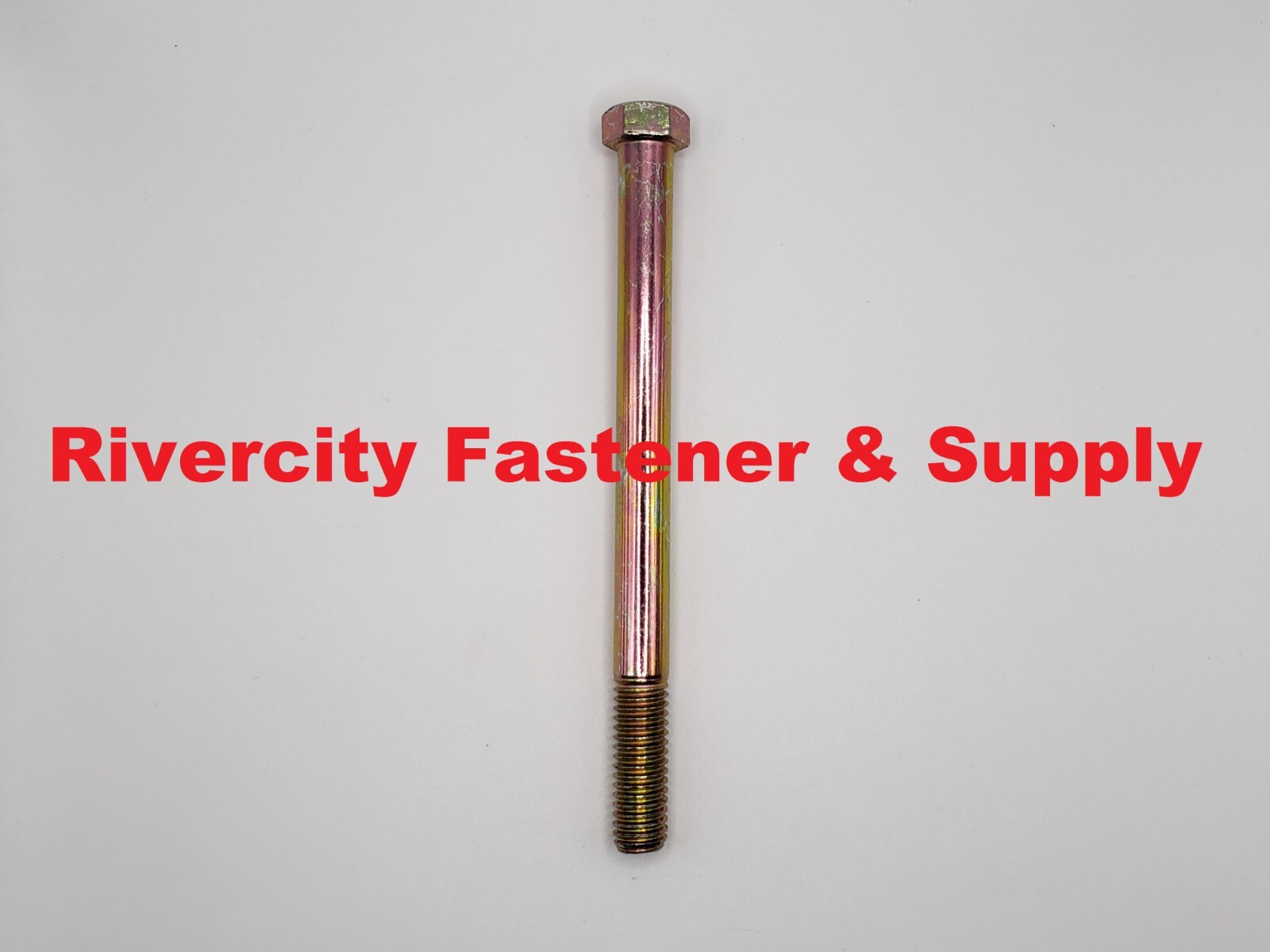 7/16-14x5-1/2 Hex Head Cap Screws 7/16-14 x 5.5 Bolts 7/16x14 x 5-1/2 Grade 8