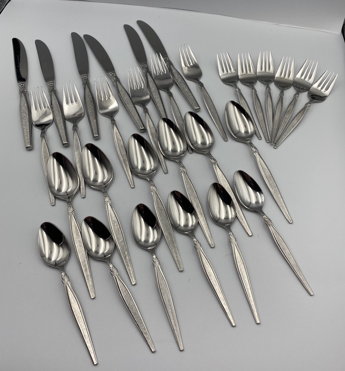 VTG Eldan Peeress Japan Flatware Set 30 Piece Table Serving Stainless Steel