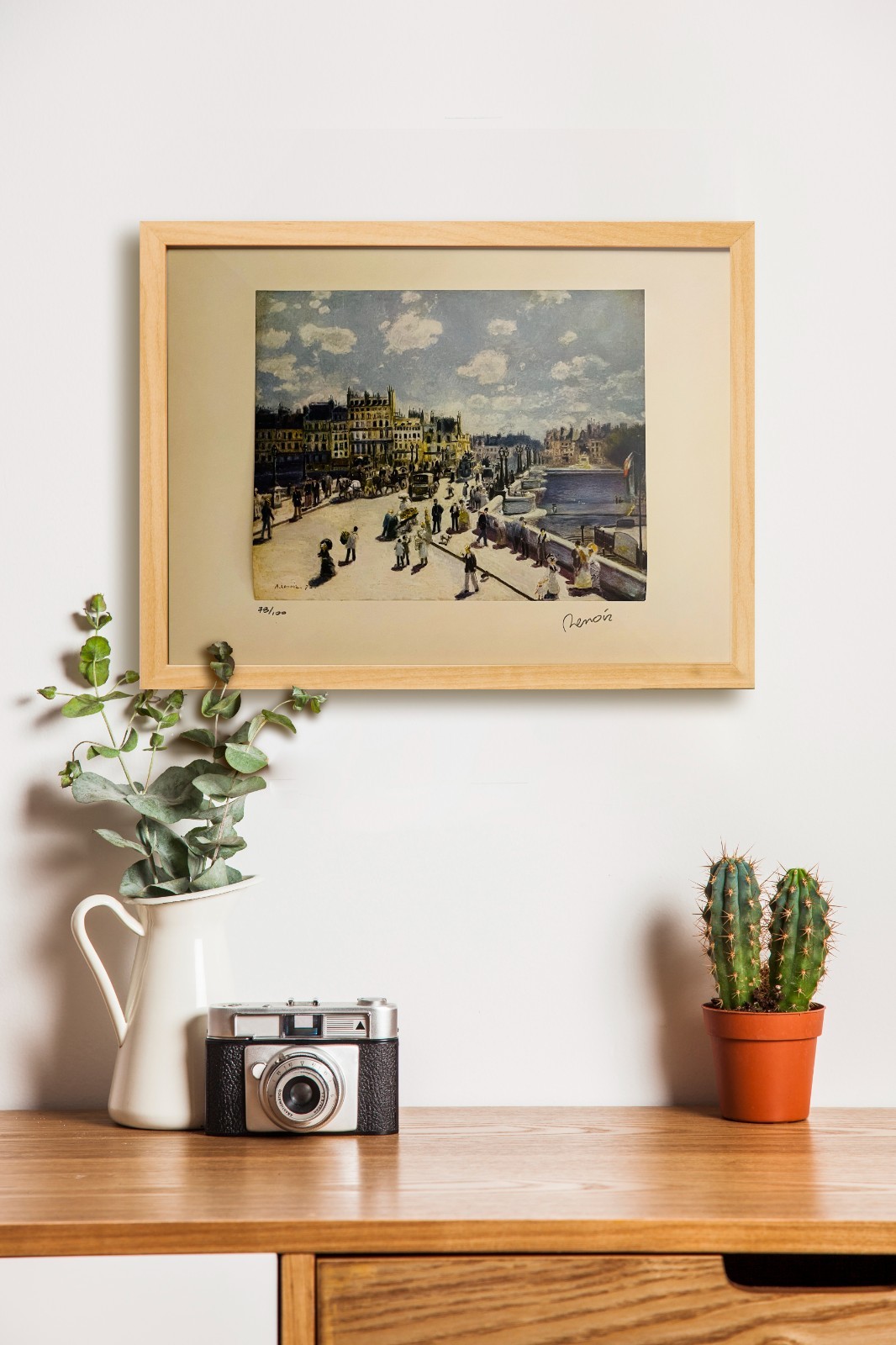 Pierre-Auguste Renoir, Original Hand-signed with COA & Appraisal of $3,500 Pierre-Auguste Renoir, Original Hand-signed with COA & Appraisal of $3,500
