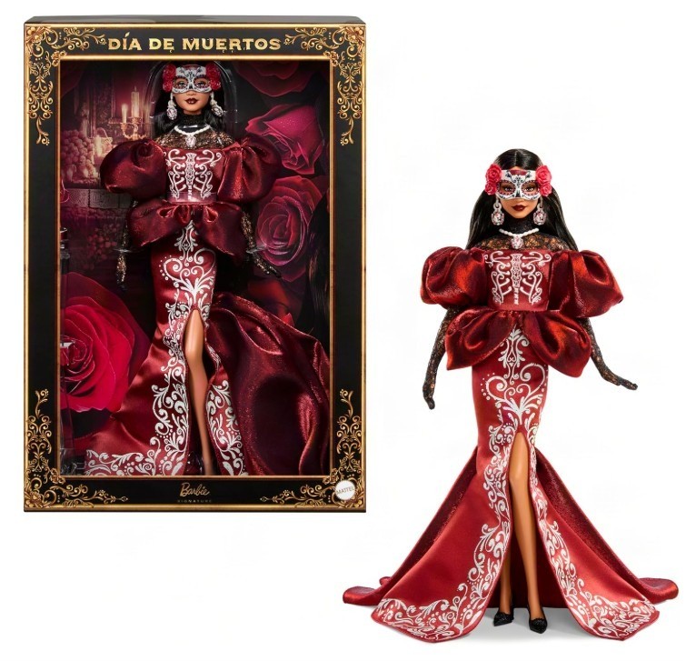 2026 Dia De Los Muertos Day of the Dead Barbie with SHIPPER JJX96 IN STOCK NOW