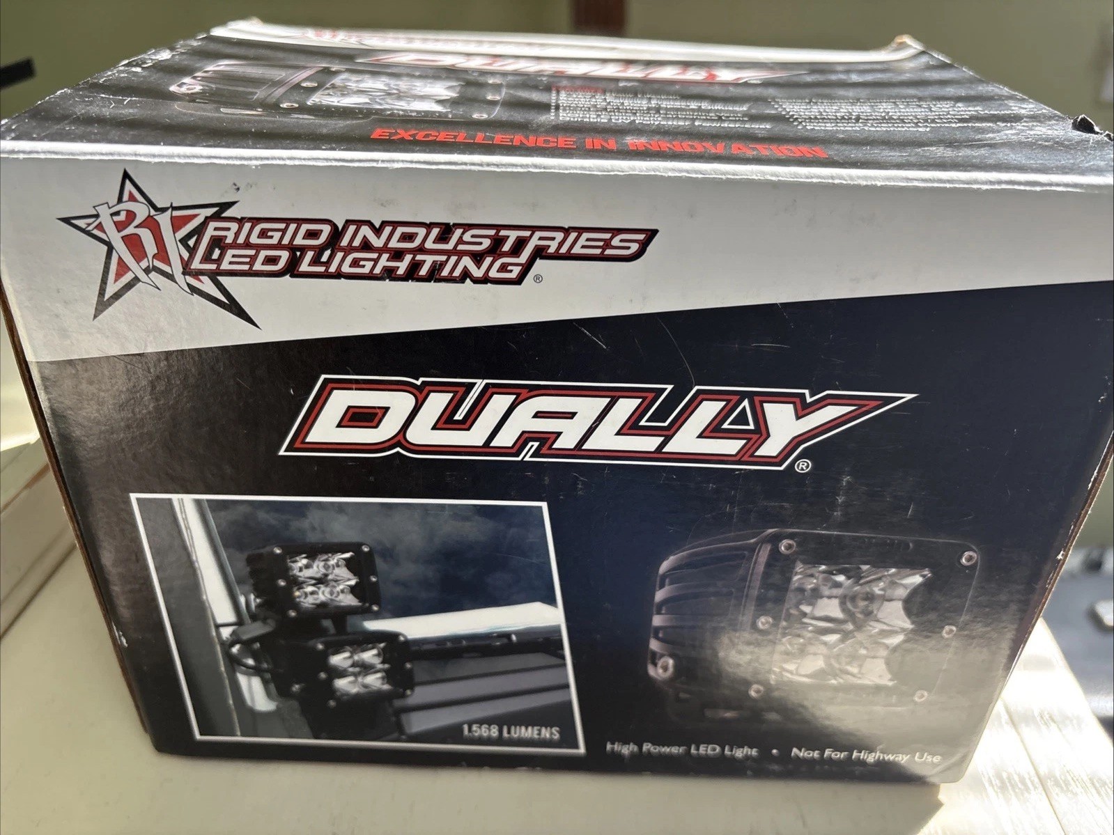 RIGID 202213BLK Pair of Midnight Edition Pro LED Lights D-Series Dually Spot PRO RIGID 202213BLK Pair of Midnight Edition Pro LED Lights D-Series Dually Spot PRO