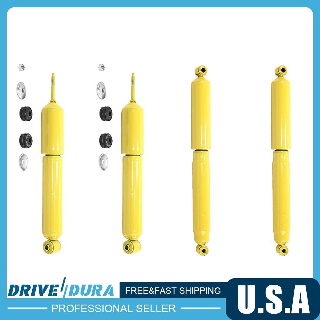 For Ford F-150 3.8L 1987-1989 1992-1994 Monroe Front Rear OE Shock Absorbers
