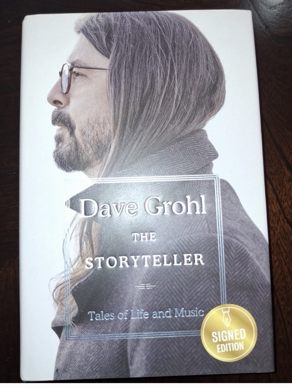 DAVE GROHL SIGNED The Storyteller BOOK Foo Fighters Nirvana Autographed DAVE GROHL SIGNED The Storyteller BOOK Foo Fighters Nirvana Autographed