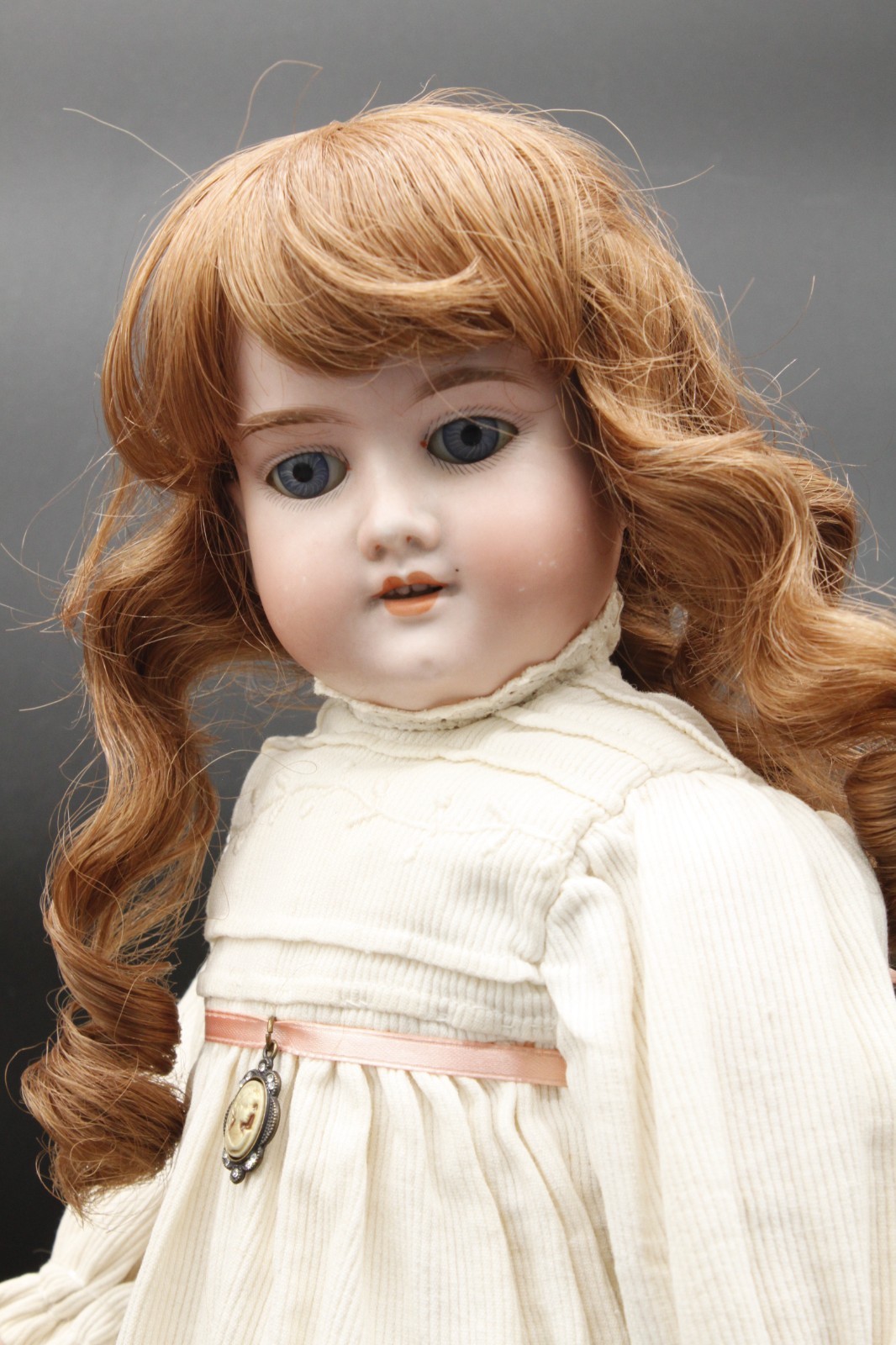 Antique German Armand Marseille 390 Doll Bisque Head Compo Body Rocker Eyes 18\ Antique German Armand Marseille 390 Doll Bisque Head Compo Body Rocker Eyes 18\