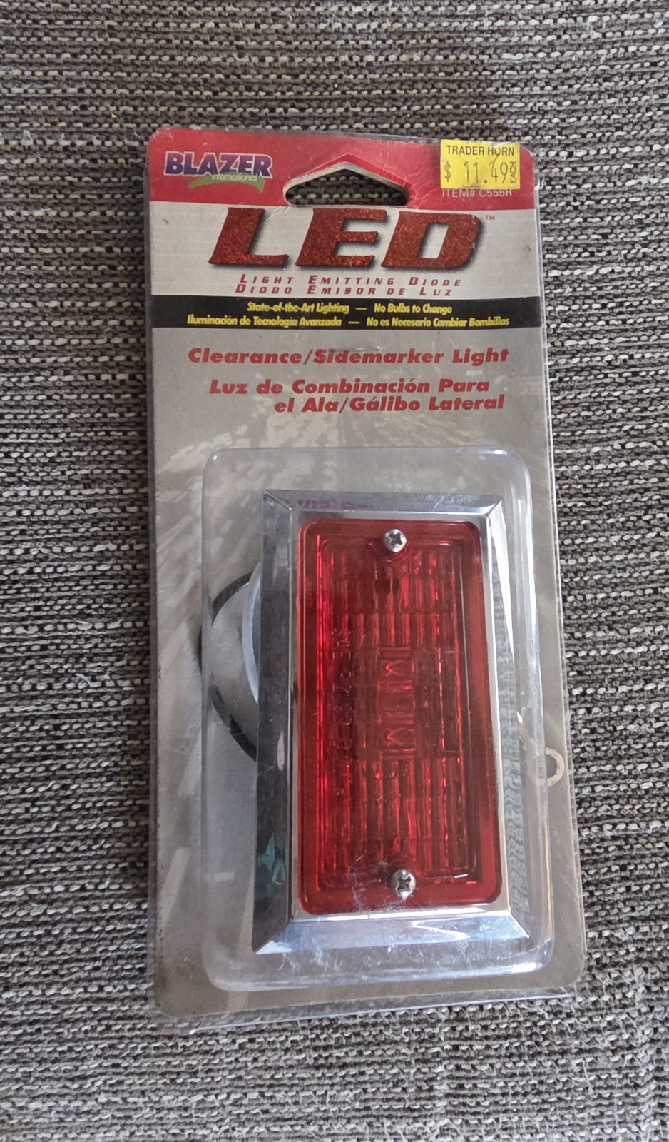 Blazer Int. LED C555R Clearance And Sidemarker Light