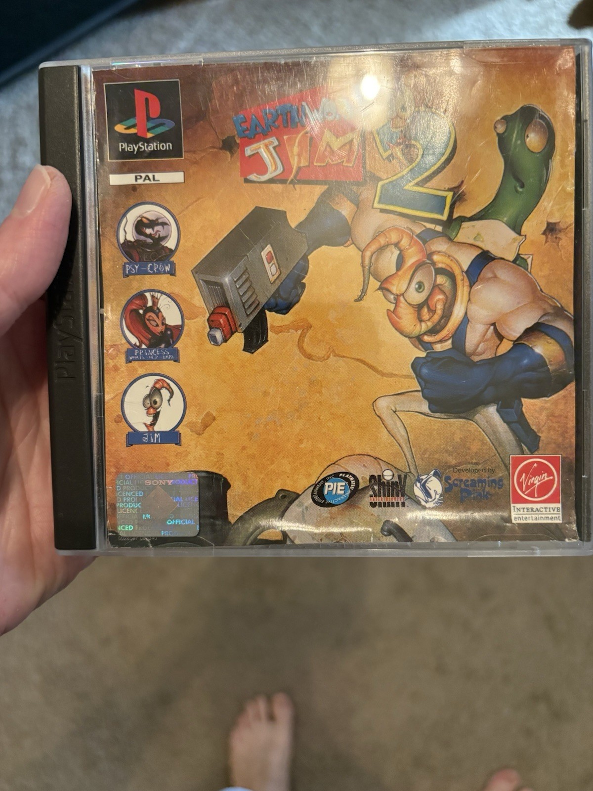 Earthworm Jim 2 PlayStation PAL Copy US Seller
