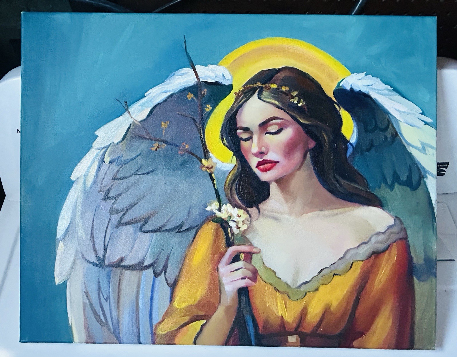oil paintings original “Spring renaissance”, 16x20 oil paintings original “Spring renaissance”, 16x20