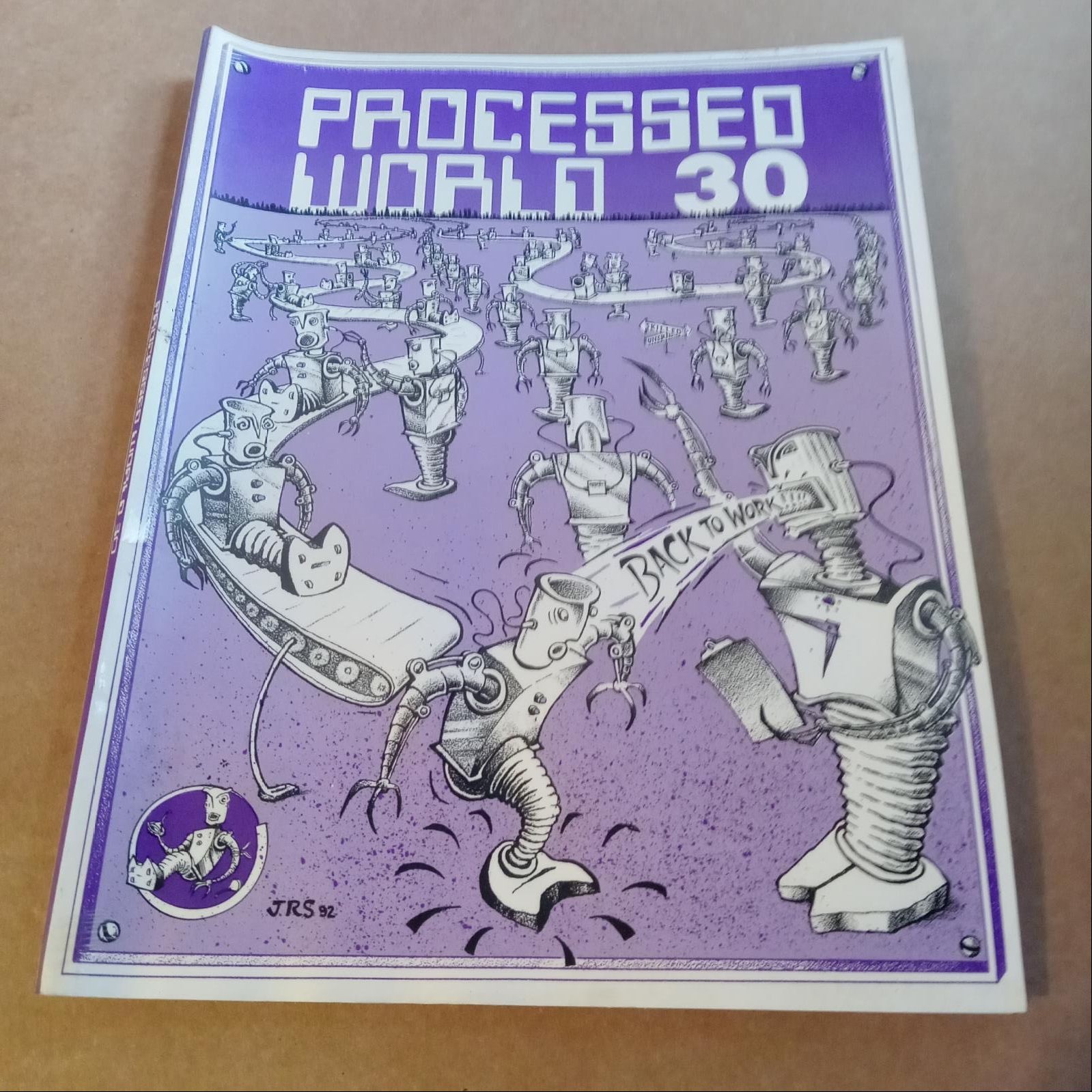 Processed World 30 Winter 1992-1993 SF Cal 4to Soft Cover Pamphlet VG