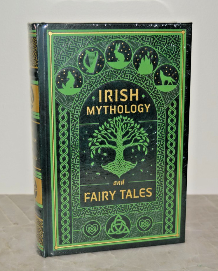 NEW Irish Mythology and Fairy Tales Sealed Leather Bound Collectible Gift