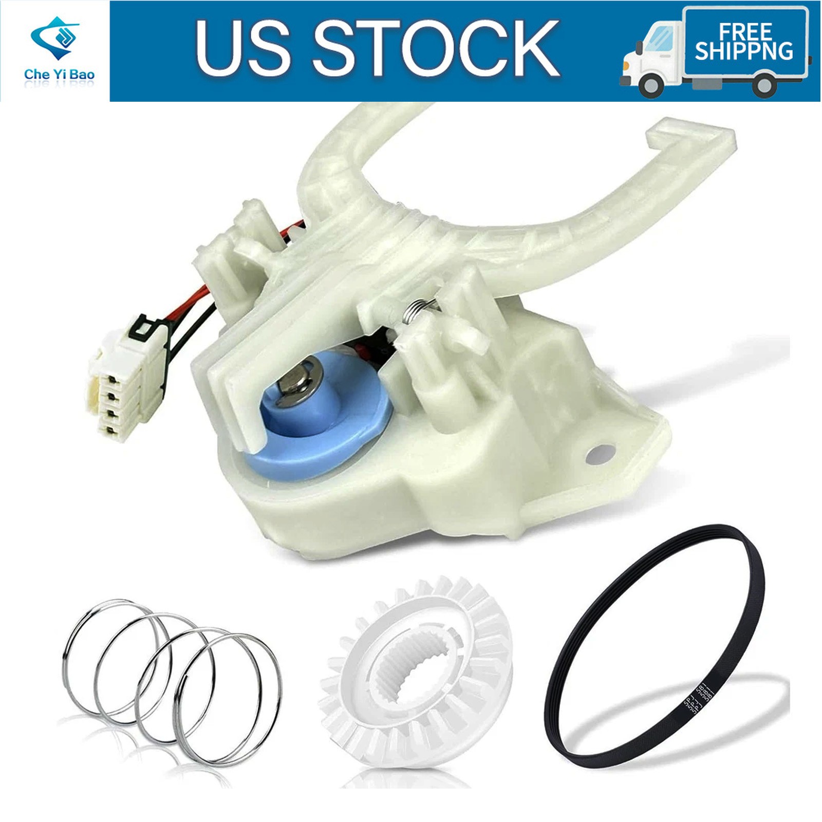 Washer Shift Actuator Drive Belt Clutch Spring Kit for GE Hotpoint WH03X30517 Washer Shift Actuator Drive Belt Clutch Spring Kit for GE Hotpoint WH03X30517