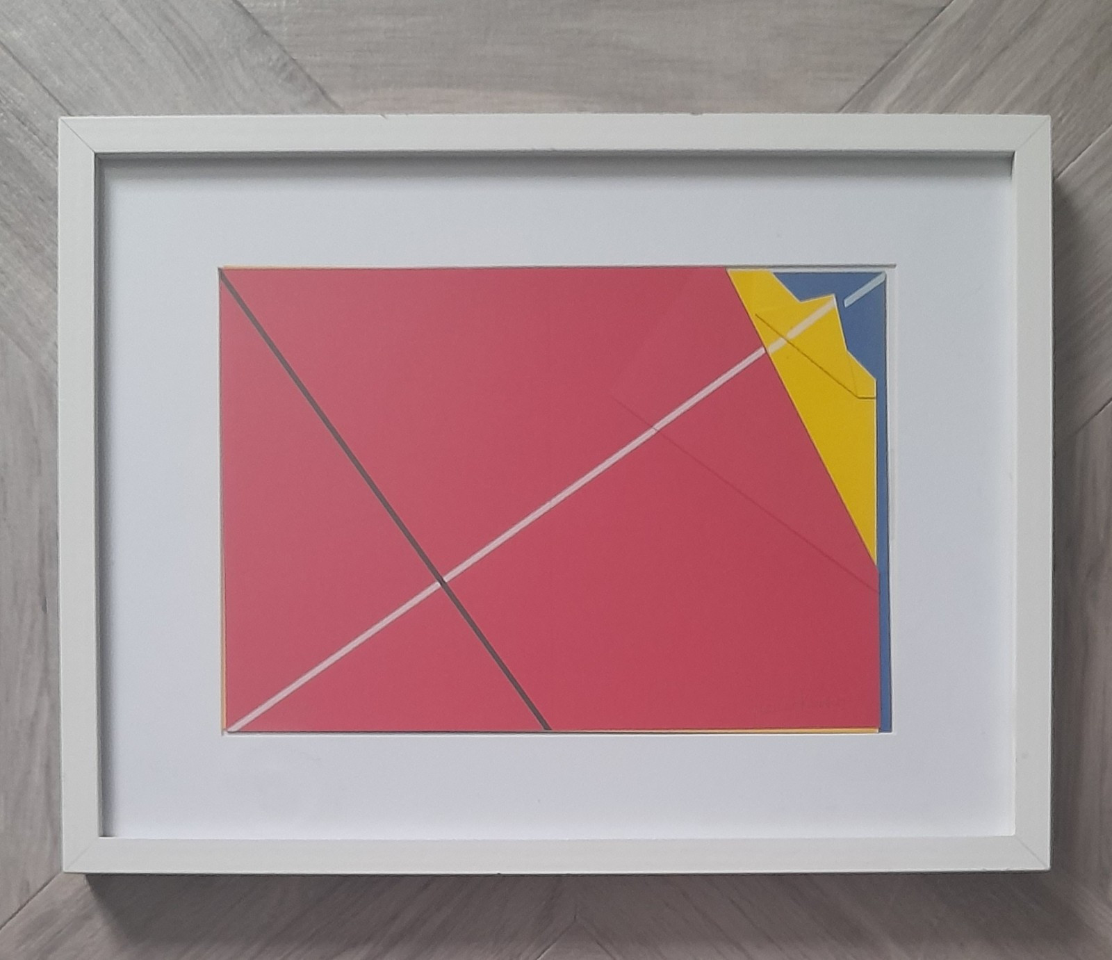 Grazia Varisco - overlapping module screen printing
