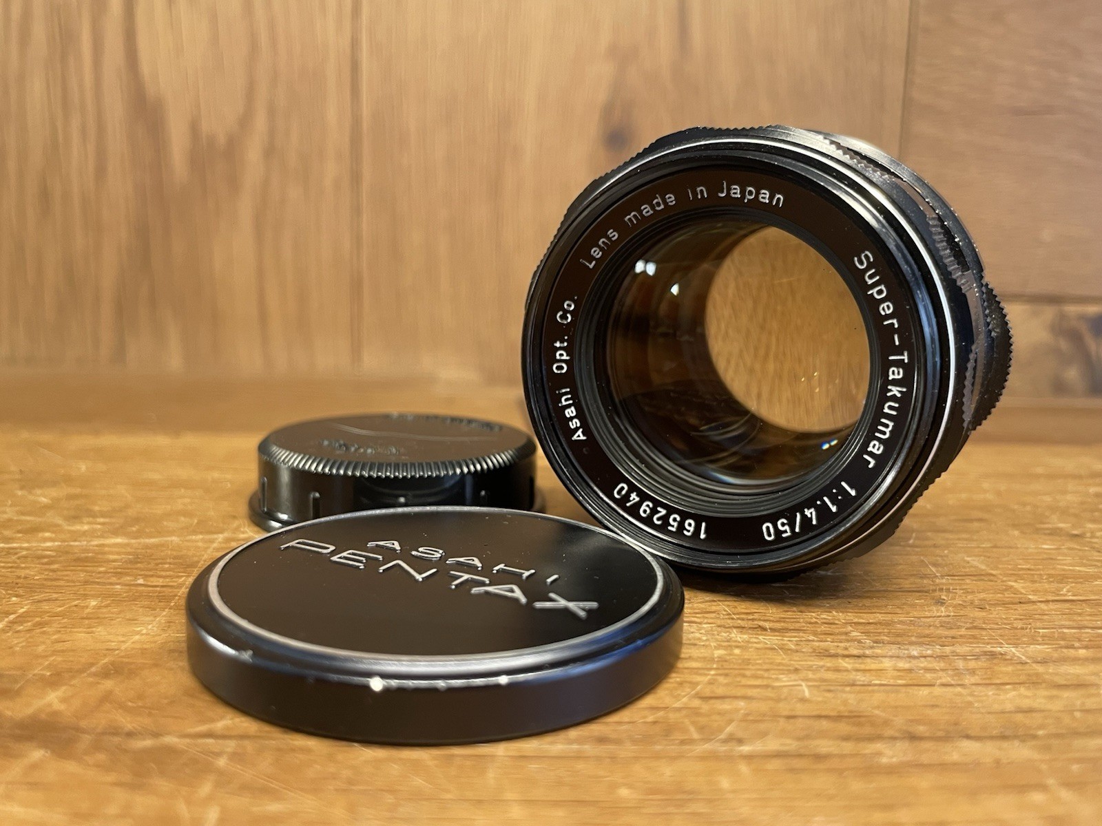 *CLA'd : Near Mint* Pentax Super Takumar 50mm F/1.4 Standard Lens M42 From Japan