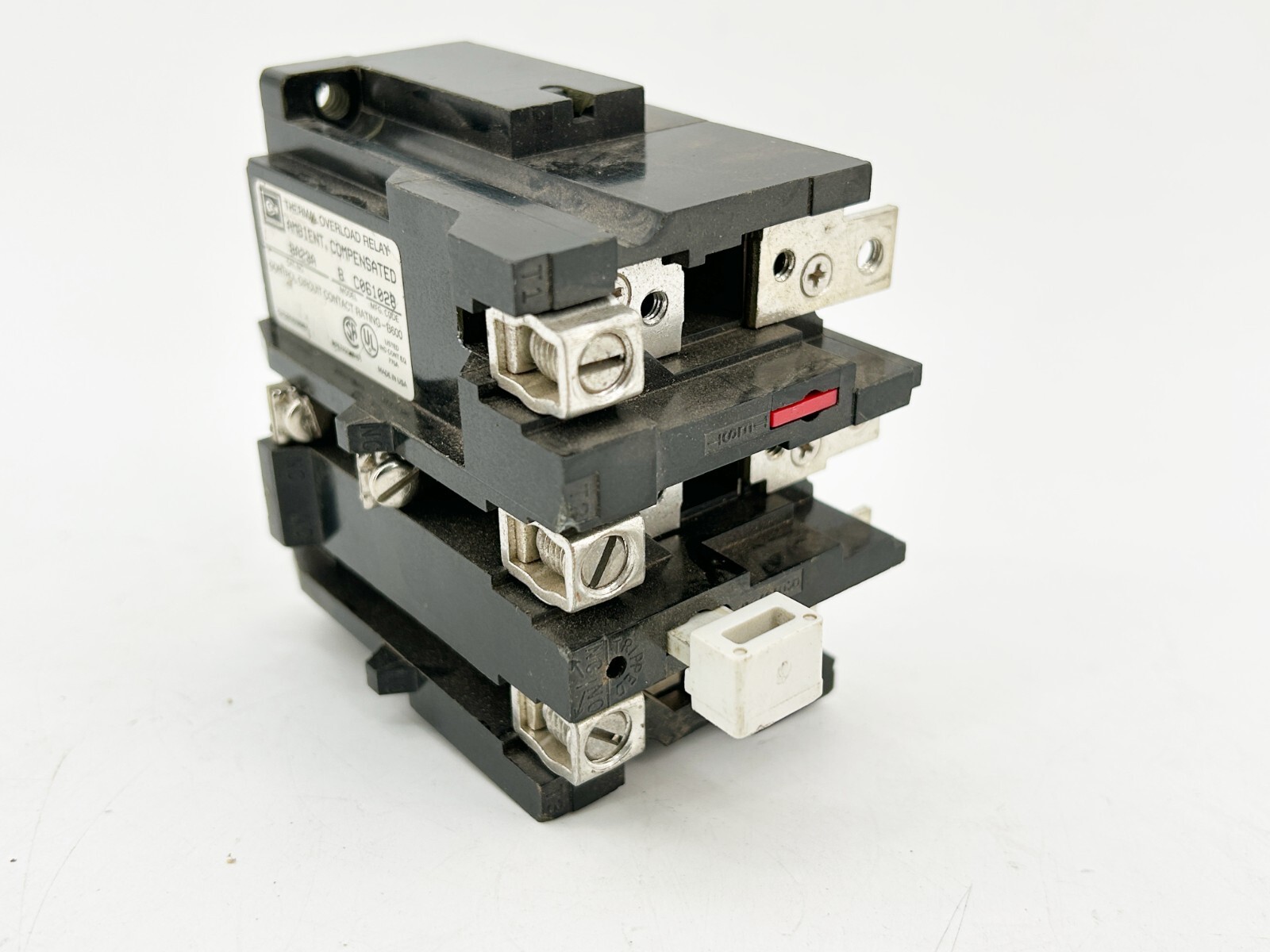 Cutler Hammer BA23A Thermal Overload Relay 3 Pole 26.3-45FLA Size 2 Starter Cutler Hammer BA23A Thermal Overload Relay 3 Pole 26.3-45FLA Size 2 Starter