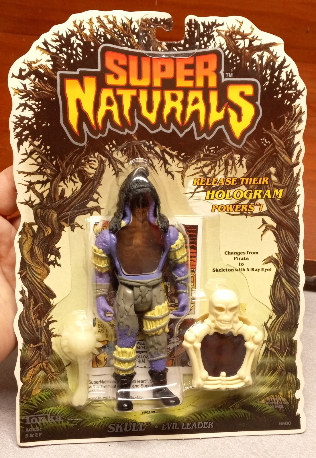 Vintage Tonka 1987 SUPER NATURALS SKULL Evil Leader Figure Moc Sealed Vintage Tonka 1987 SUPER NATURALS SKULL Evil Leader Figure Moc Sealed