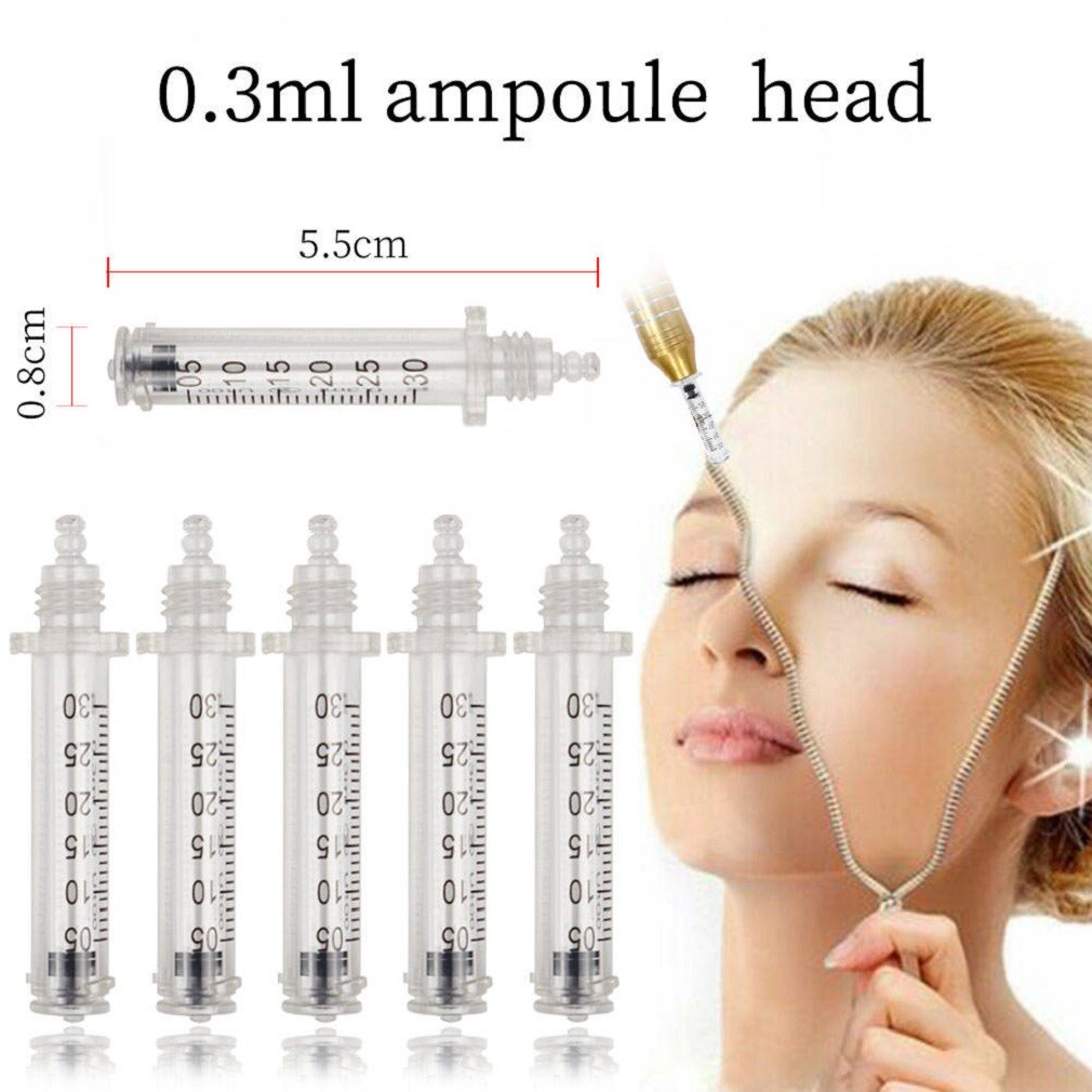 10PCS Replacement 0.3ML Disposable Ampoule Tubes For Skin Care Beauty Device Pen 10PCS Replacement 0.3ML Disposable Ampoule Tubes For Skin Care Beauty Device Pen