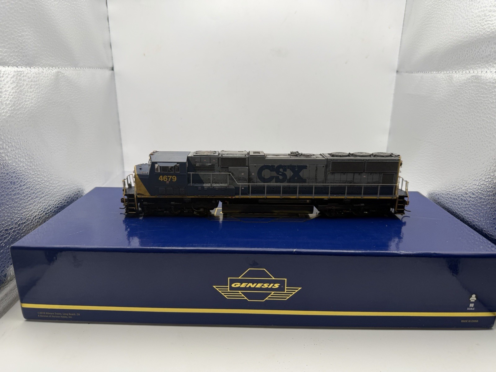 Athearn Genesis G62219 CSX SD70M #4679 HO Scale Diesel Locomotive DC