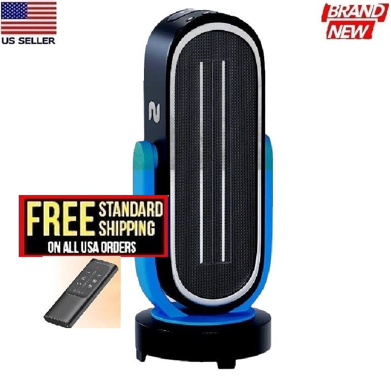 Nurecover 1500W Portable Dry Sauna Heater Heat Fast Electric w/ Remote 18.2\'\'